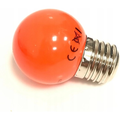 Spectrum LED žiarovka 1W RED E27