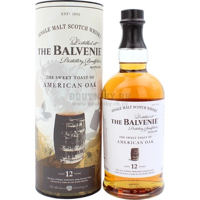 Balvenie 12y Sweet Toast of American Oak 40% 0,7 l (tuba)