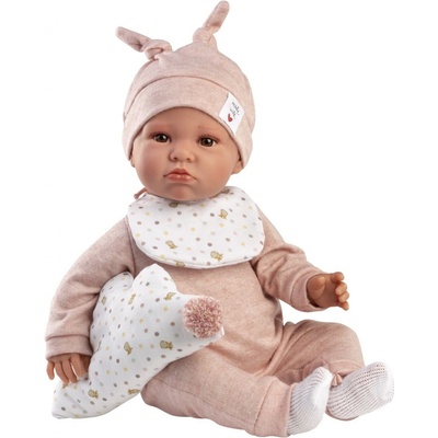 Llorens 74508 New Born Realistické se zvuky 45 cm