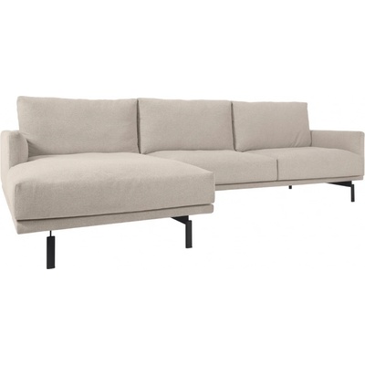 Kave Home Galene 254 cm béžová levá