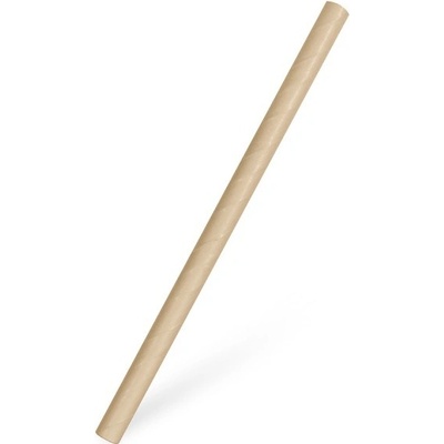 Wimex Slámka papírová kraft Jumbo Ø8 mm x 15 cm