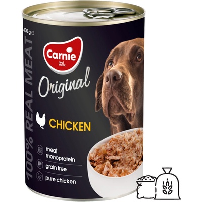 Carnie Original Holistic Dusené kuracie kúsky mäsa 400 g
