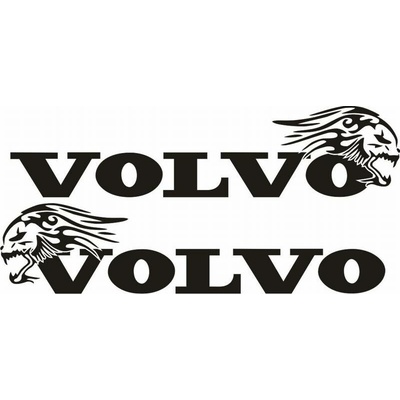 samolepka VOLVO 735, Vonkajšie, 120 x 25 cm - 1 ks