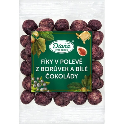 Diana Company Mandle v poleve z kakaa a bielej čokolády 100 g