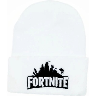 Fortnite zimní čepice bílá