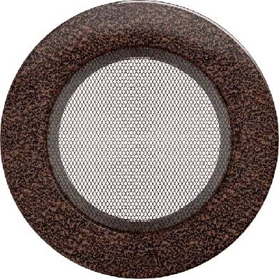 Kratki Mriežka okrúhla Ø 125 mm medená