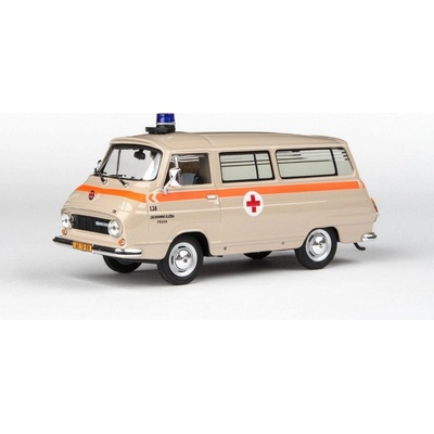 Abrex Škoda 1203 mikrobus 1974 záchranka 143ABSX 715XO5 1:43