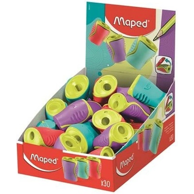 Ostriačka s displejom, s jedným otvorom, so zásobníkom, MAPED „Boogy“, rôzne farby 063311