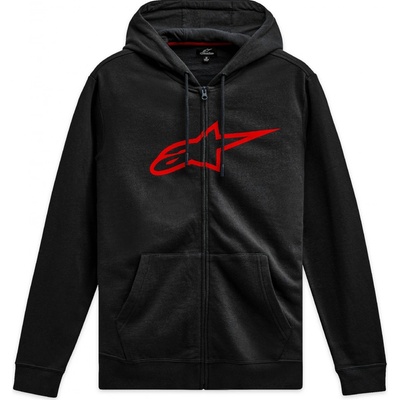 Alpinestars ageless zip Hoodie 3 černá/červená