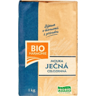 ProBio mouka ječná celozrnná jemně mletá 1 kg