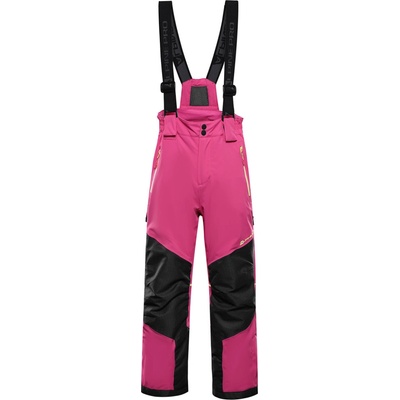 Alpine Pro Werado 2 Dětské lyžařské kalhoty KPAF37D fuchsia fedora – Hledejceny.cz