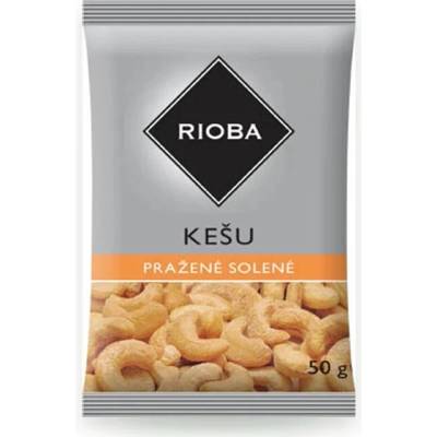 Rioba Kešu pražené solené 12 x 50 g