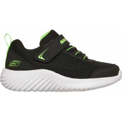 Skechers Bounder Čierna Biela Zelená