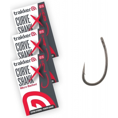Trakker Curve Shank XS Hooks vel.6 10 ks