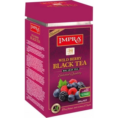 Impra tea Čaj černý s příchutí lesního ovoce sypaný 200 g
