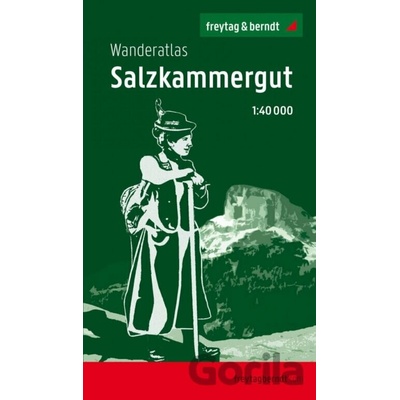 Turistický atlas Solná komora 1:40 000 / Salzkammergut, Wanderatlas 1:40.000 - freytag&berndt