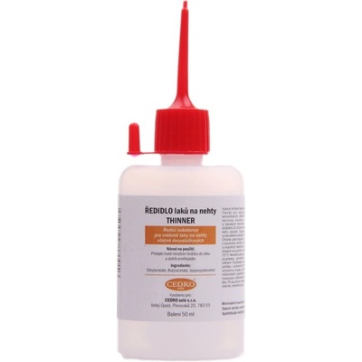 Cedro Ředidlo na laky Thinner 50 ml