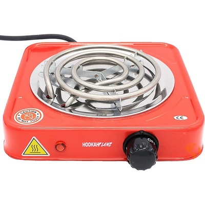 Hookah Flame Elektrický žhavič na uhlíky 1000W červený – Hledejceny.cz