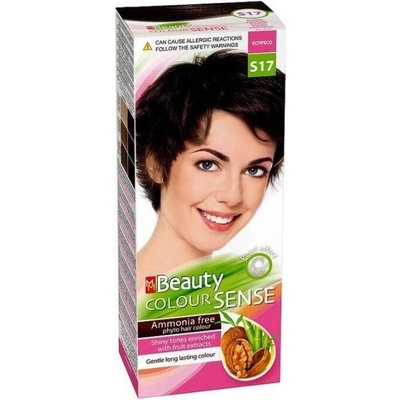 MM Beauty Colour Sense permanentná farba na vlasy S17 - espresso 125 ml