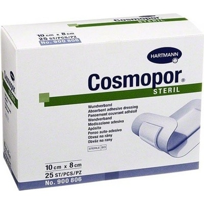 Cosmopor E Steril krytie na rany 10 x 8 cm 25 ks