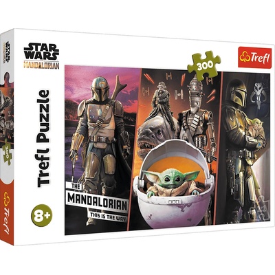TREFL The Mandalorian Tajemný Baby Yoda 300 dielov
