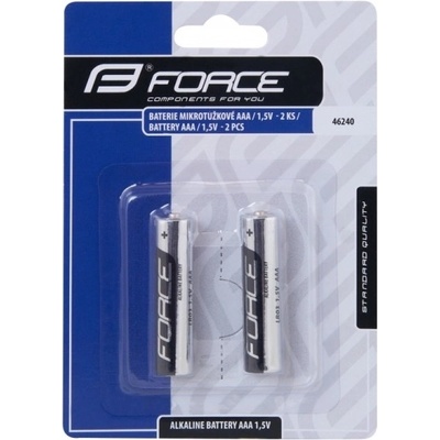 FORCE baterie FORCE mikrotužková AAA/1.5V 2ks – Hledejceny.cz