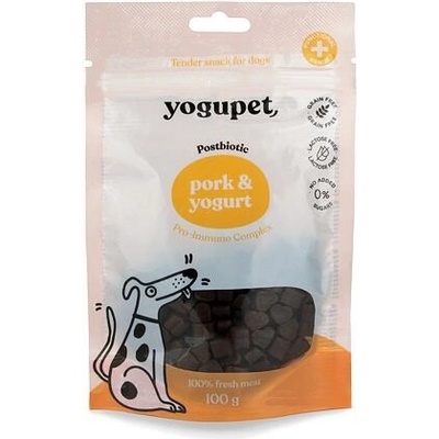 Yogupet Snack pro psy s vepřovým masem a jogurtem 100 g