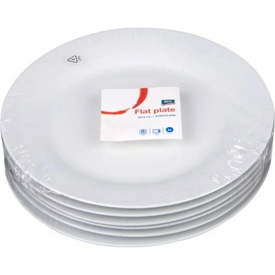 aro Basic Tanier plytký 24 cm porcelán 6 ks