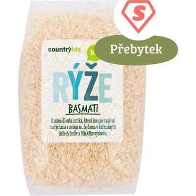 Country Life Basmati rýže Bio 1 kg