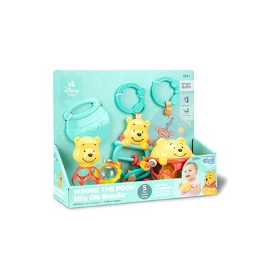 DISNEY BABY Sada dárková multisenzorická Winnie the Pooh, 0m+