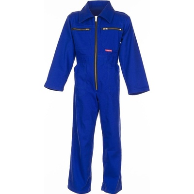 Planam KIDS OVERALL montérková kombinéza detská Kráľovská modrá