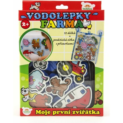 Teddies Vodolepky Moje první zvířátka oceán pěnová sada se síťkou 12ks – Hledejceny.cz