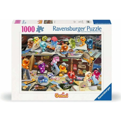RAVENSBURGER Cestovatelia Gelini 1000 dielov