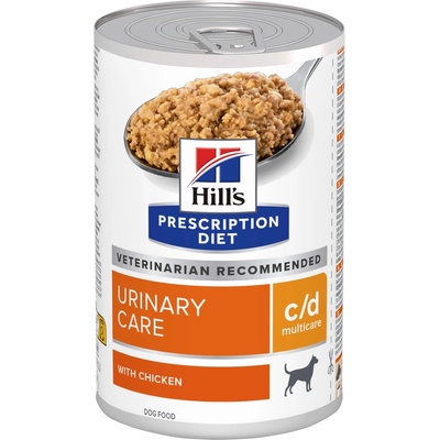 Hill's Prescription Diet C/D Multicare Starostlivosť o močový systém pre psov 12 x 370 g