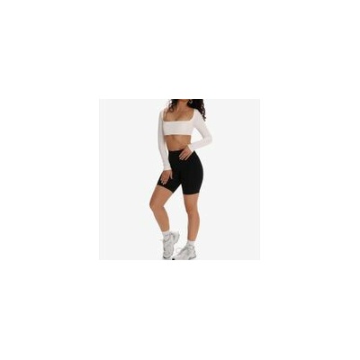 Exalted Elysia Glow Motion Šortky 6" Noir Black