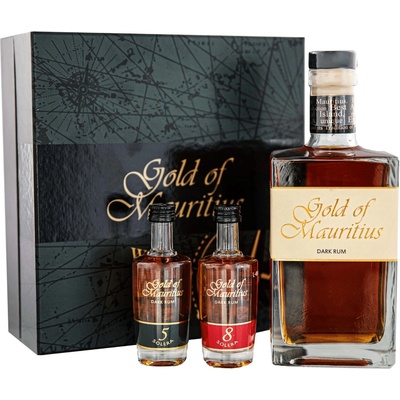 Gold Of Mauritius Seafarer 40% 0,7 l + 2 x 0,05 l (karton)