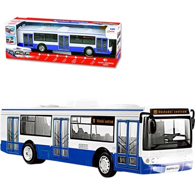 Rappa Autobus hlásí zastávky česky s funkčními dveřmi 28 cm