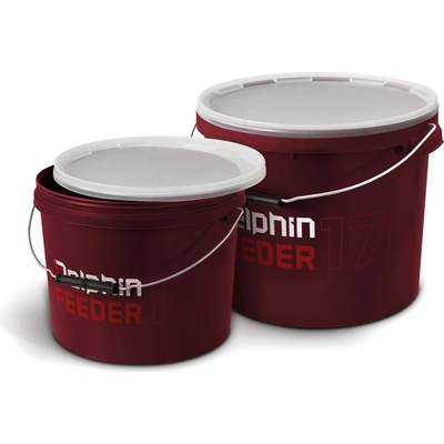 Delphin Vedro s Vrchnákom Okrúhle Feeder 10l
