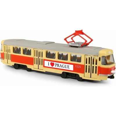 RAPPA Tramvaj která hlásí zastávky česky 28 cm PRAGUE