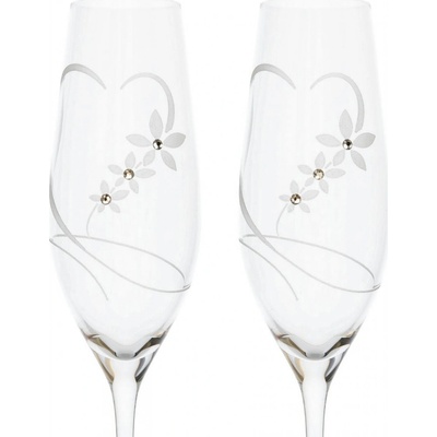 Swarovski wedding set flétna 210 ml
