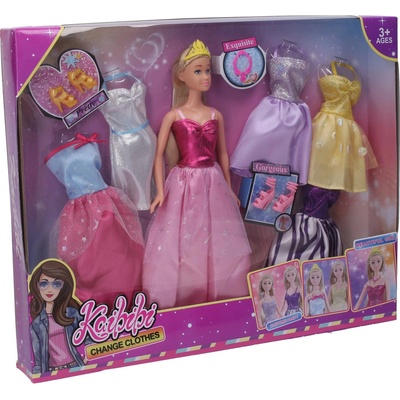 Wiky princezná so súpravou šiat 30 cm