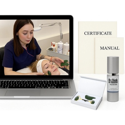 Dr.Nek Gua Sha s online kurzem, skripty a certifikátem + sérum HA 30 ml - online verze