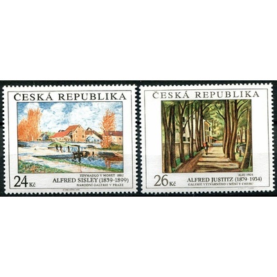 Česká pošta (2009) č. 615 - 616 ** - Česká republika - Umění 2009