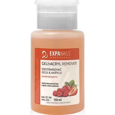 EXPA-nails Gel / Akryl Remover odstraňovač gelu a akrylu 150 ml