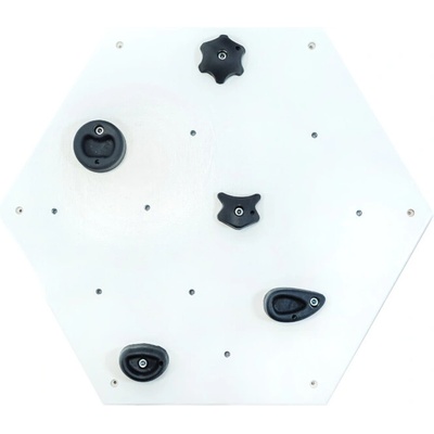 Duvlan hexagonálna lezecká stena 81x71 cm white