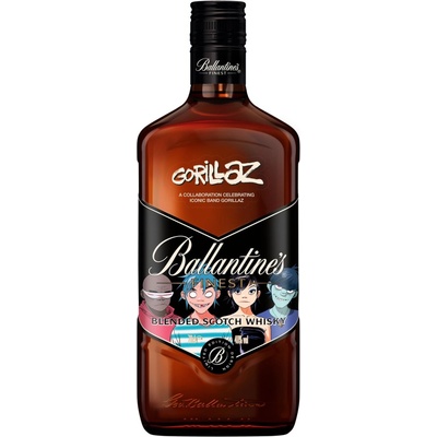 Ballantines Gorillaz 40% 0,7 l (holá láhev)
