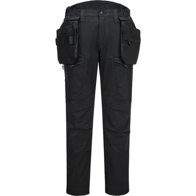 Portwest DX4 Holster Odnímateľné Softshell nohavice DX450 modrá
