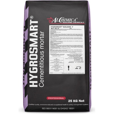 ALCHIMICA SA HYGROSMART®-BUILDING-F Barva: Šedá, Hmotnost: 25 kg