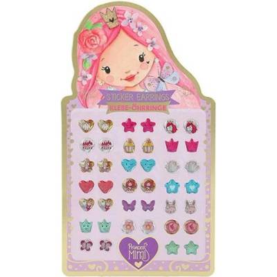 Sada samolepiacich náušníc Princess Mimi ASST Princess Mimi a Lou 20 ks ružová