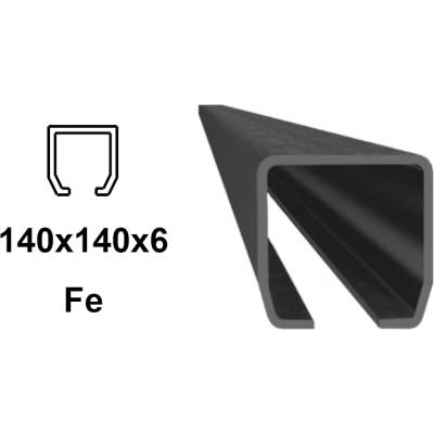 C-profil 140x140x6 mm, Fe 3 m (CP-140-3)